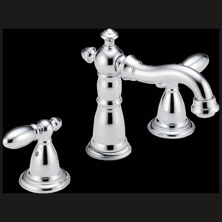 Delta Victorian Two Handle Widespread Bathroom Faucet 3555-MPU-DST